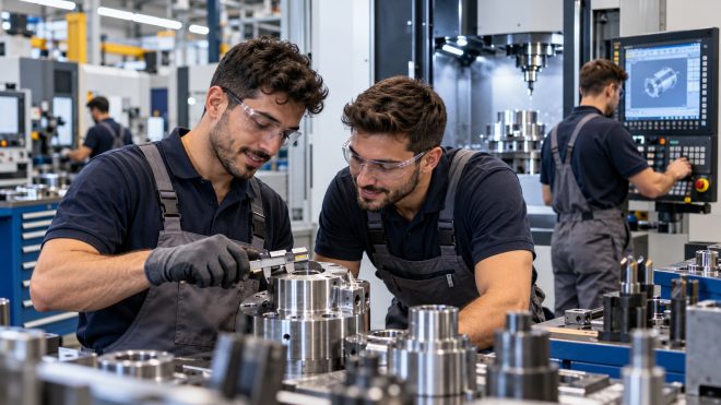 Zerspanungsmechaniker aus Spanien für die deutsche Industrie